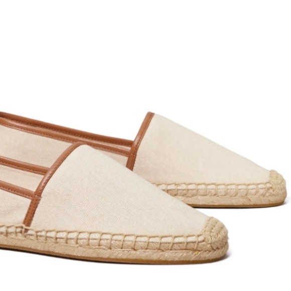 Tory Burch Canvas Flat Espadrille NWT - Picture 4 of 9